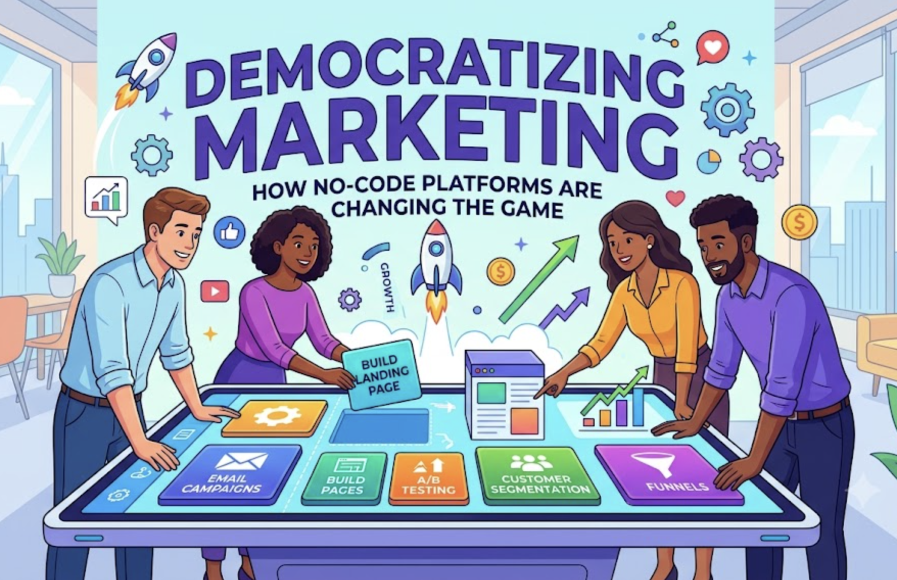 Democratizing Marketing: How No-Code Platforms Are Changing The Game