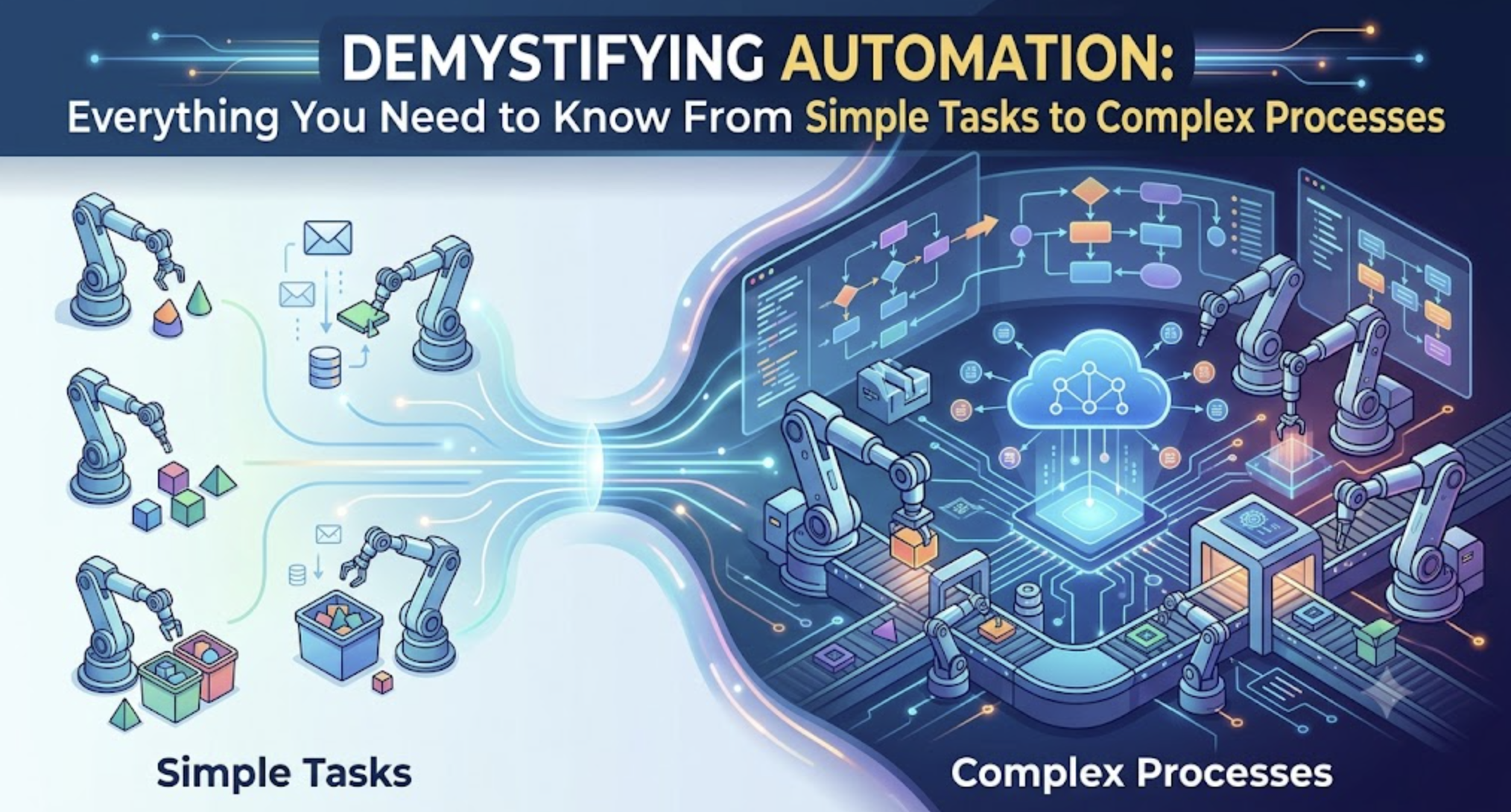 Demystifying Automation: Everything You Need to Know From Simple Tasks to Complex Processes