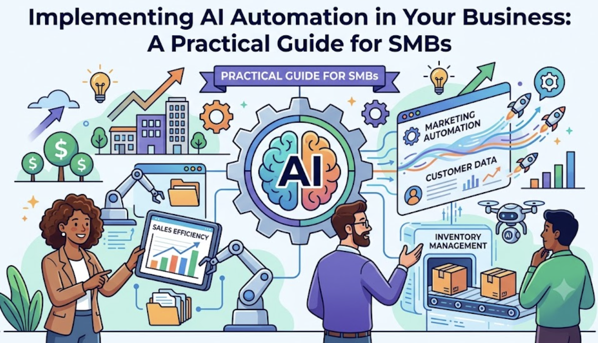 Implementing AI Automation in Your Business: A Practical Guide for SMBs