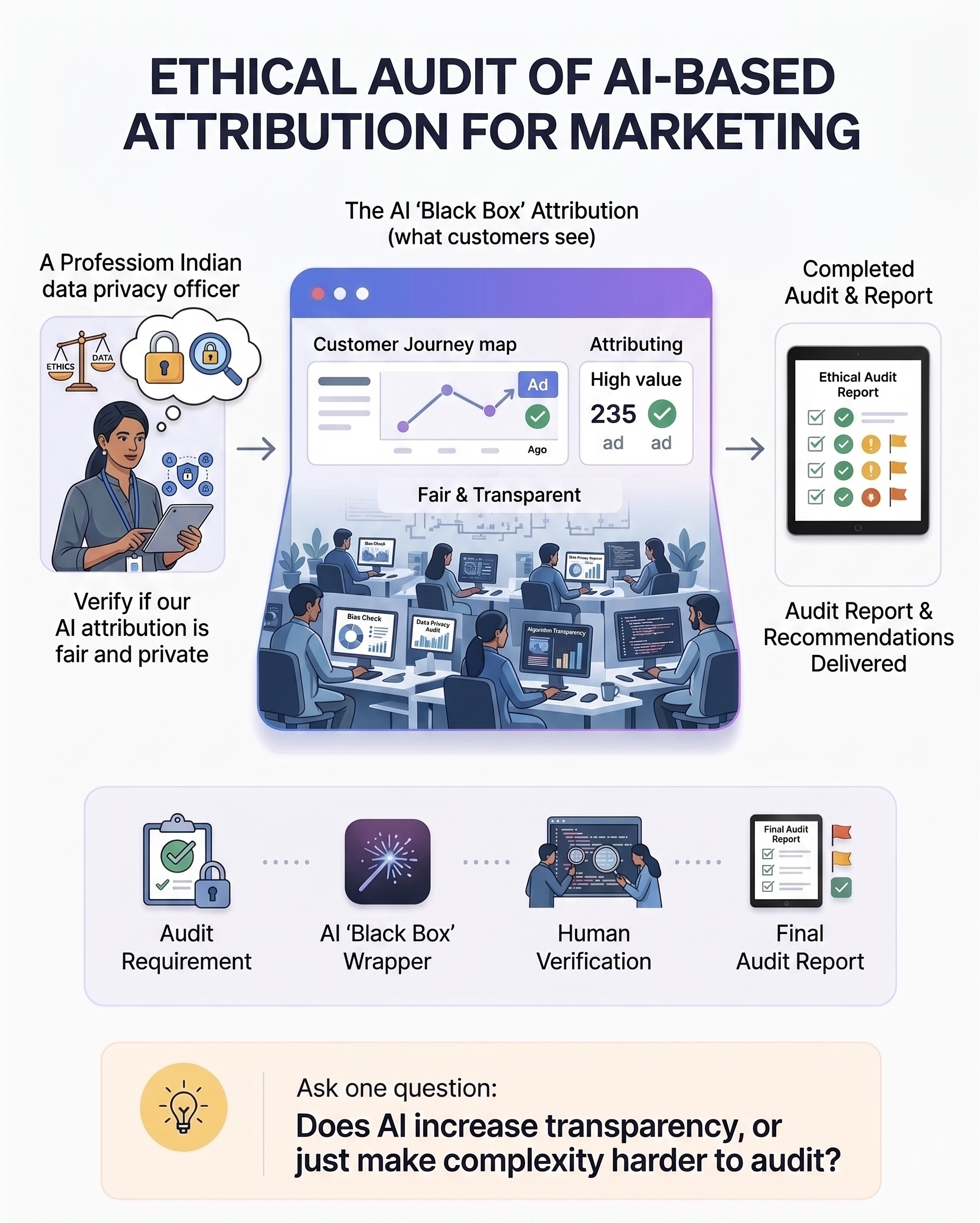 Ethical Audit Of AI-based Attribution For Marketing