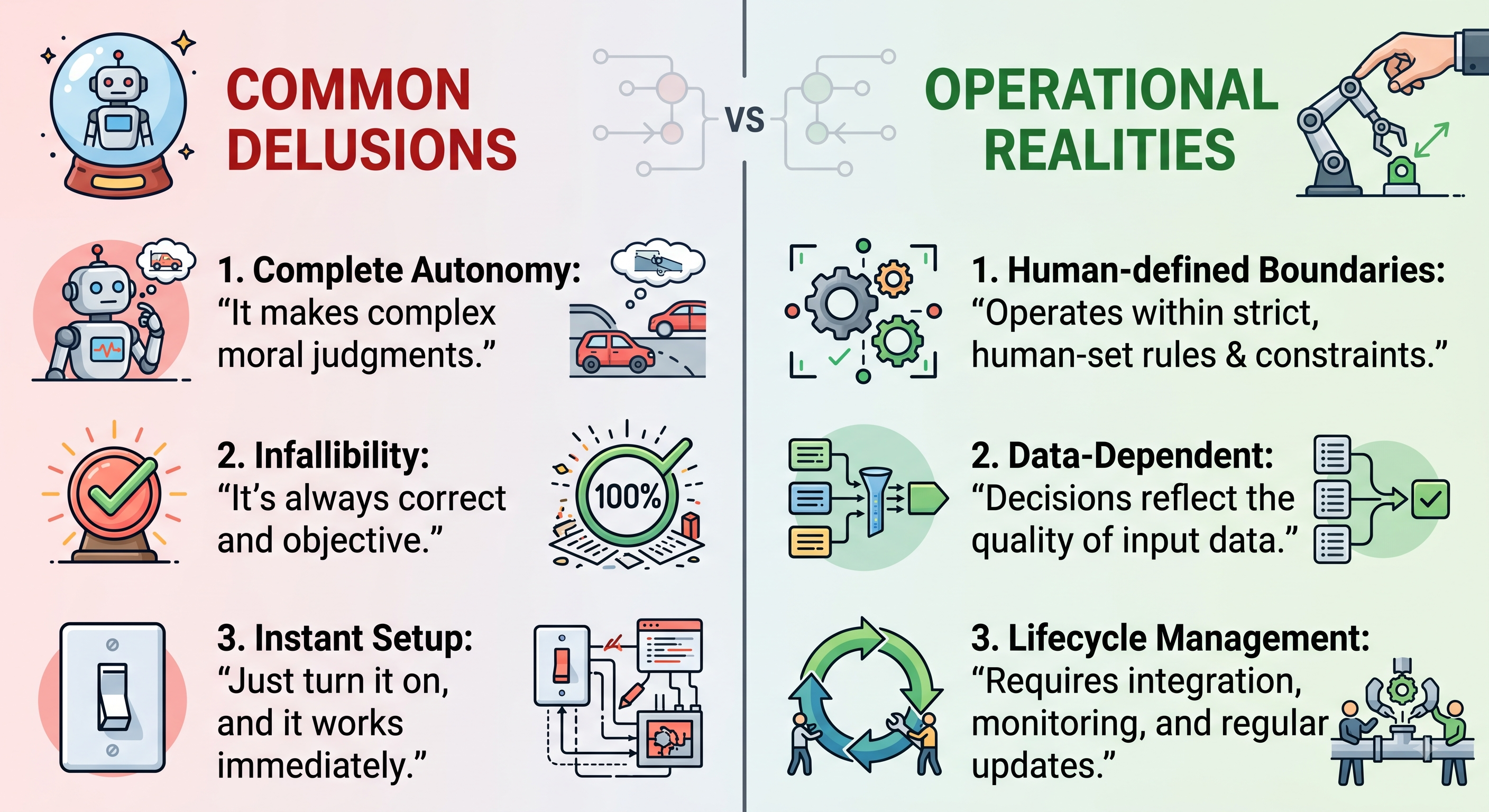 Common Delusions About Automated Decision-Making