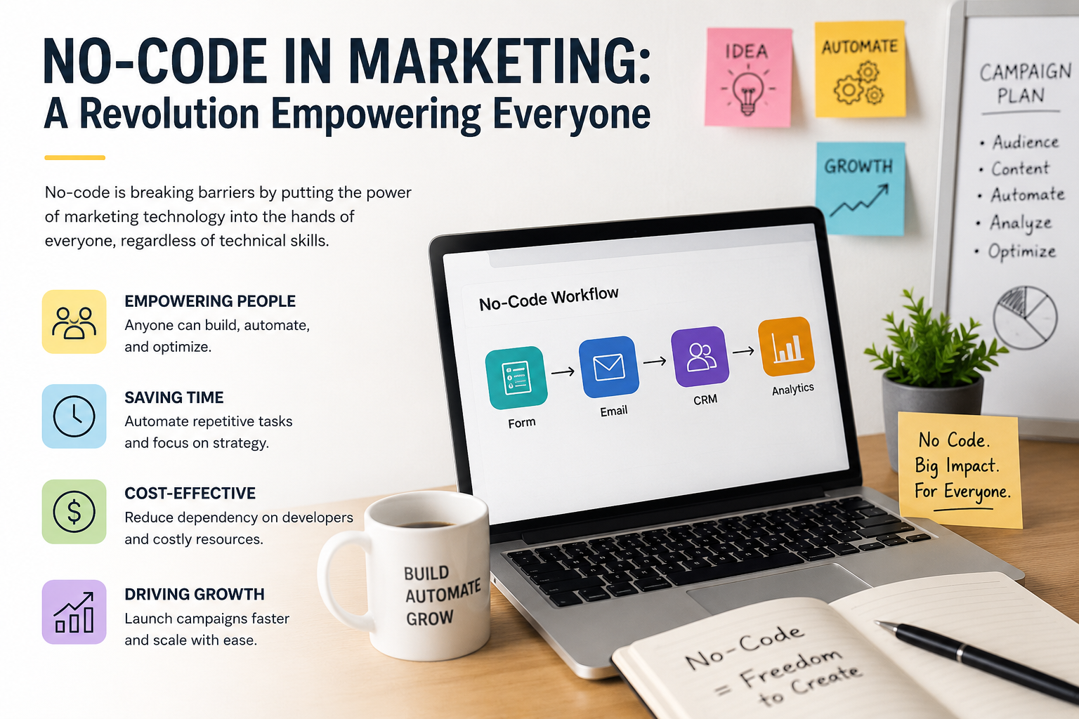 No-Code In Marketing: A Revolution Empowering Everyone